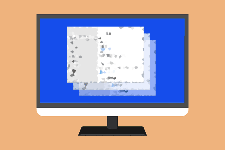 【Windows10】PCモニター画面に残像が残る、消えない時の対処法